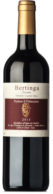 23,95 € 免费送货 | 红酒 Il Palazzino Bertinga I.G.T. Toscana 托斯卡纳 意大利 Cabernet Sauvignon, Petit Verdot 瓶子 75 cl
