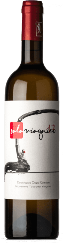 15,95 € Envio grátis | Vinho branco Ranieri Solo D.O.C. Maremma Toscana Tuscany Itália Viognier Garrafa 75 cl