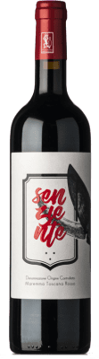 18,95 € Free Shipping | Red wine Ranieri Senziente D.O.C. Maremma Toscana Tuscany Italy Merlot, Cabernet Sauvignon, Sangiovese Bottle 75 cl