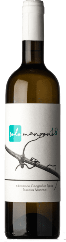 15,95 € Бесплатная доставка | Белое вино Ranieri Solo I.G.T. Toscana Тоскана Италия Manzoni Bianco бутылка 75 cl