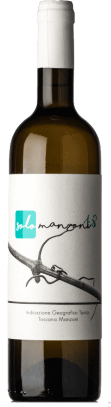 16,95 € Envio grátis | Vinho branco Ranieri Solo I.G.T. Toscana Tuscany Itália Manzoni Bianco Garrafa 75 cl