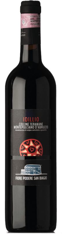 22,95 € Envoi gratuit | Vin rouge San Biagio Idillio D.O.C.G. Montepulciano d'Abruzzo Colline Teramane Abruzzes Italie Montepulciano Bouteille 75 cl