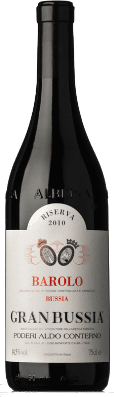 632,95 € Free Shipping | Red wine Aldo Conterno Riserva Granbussia Reserve D.O.C.G. Barolo Piemonte Italy Nebbiolo Bottle 75 cl