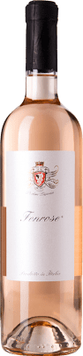18,95 € Бесплатная доставка | Розовое вино Garona Fenrose молодое D.O.C. Piedmont Пьемонте Италия Nebbiolo — Неббиоло, Vespolina — Весполина, Rara — Рара 75 cl