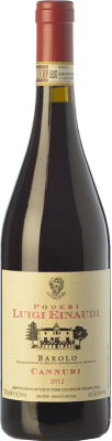 87,95 € Envio grátis | Vinho Tinto Einaudi Cannubi D.O.C.G. Barolo Piemonte Itália Nebbiolo 75 cl
