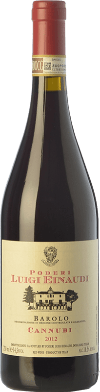 87,95 € Envio grátis | Vinho Tinto Einaudi Cannubi D.O.C.G. Barolo Piemonte Itália Nebbiolo 75 cl