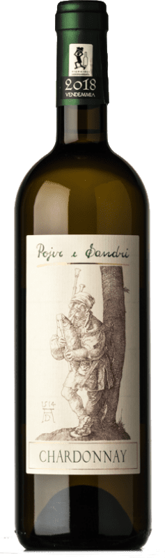 16,95 € Бесплатная доставка | Белое вино Pojer e Sandri I.G.T. Vigneti delle Dolomiti Трентино-Альто-Адидже Италия Chardonnay бутылка 75 cl