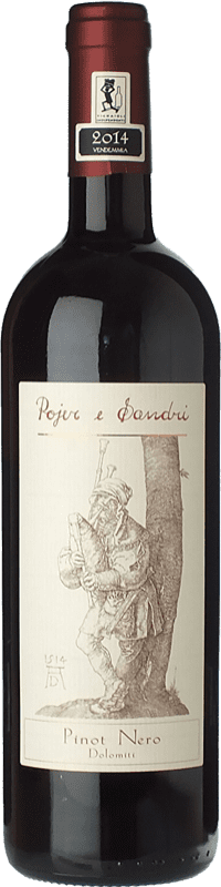 19,95 € Бесплатная доставка | Красное вино Pojer e Sandri I.G.T. Vigneti delle Dolomiti Трентино-Альто-Адидже Италия Pinot Black бутылка 75 cl