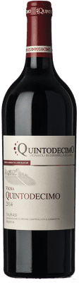 162,95 € Spedizione Gratuita | Vino rosso Quintodecimo V Riserva D.O.C.G. Taurasi Campania Italia Aglianico Bottiglia 75 cl