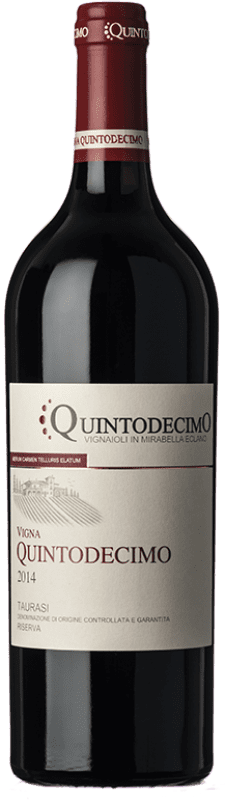 169,95 € Envoi gratuit | Vin Rouge Quintodecimo V Réserve D.O.C.G. Taurasi Campanie Italie Aglianico 75 cl