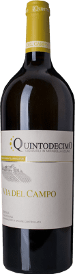 44,95 € Kostenloser Versand | Weißwein Quintodecimo Via del Campo D.O.C. Irpinia Kampanien Italien Falanghina Flasche 75 cl