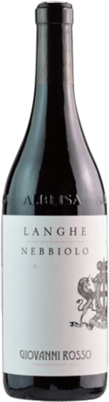 19,95 € Free Shipping | Red wine Giovanni Rosso D.O.C. Langhe Piemonte Italy Nebbiolo Bottle 75 cl