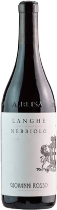 19,95 € Envoi gratuit | Vin rouge Giovanni Rosso D.O.C. Langhe Piémont Italie Nebbiolo Biologique Bouteille 75 cl