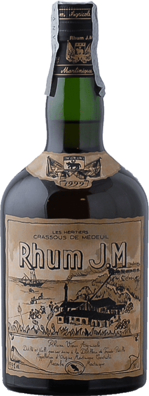 121,95 € Envio grátis | Rum Rhumerie JM J.M. Rhum Vieux Agricole Martinica Garrafa 70 cl