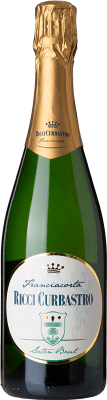 25,95 € Бесплатная доставка | Белое игристое Ricci Curbastro Satèn брют D.O.C.G. Franciacorta Ломбардии Италия Chardonnay бутылка 75 cl