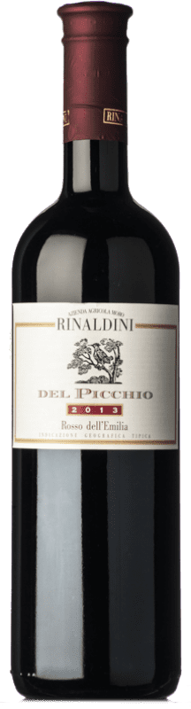 17,95 € 免费送货 | 红酒 Rinaldini Vigna del Picchio I.G.T. Emilia Romagna 艾米利亚 - 罗马涅 意大利 Lambrusco Maestri, Ancellotta 瓶子 75 cl