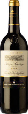 5,95 € 免费送货 | 红酒 Marqués de La Concordia Rioja Santiago 年轻的 D.O.Ca. Rioja 拉里奥哈 西班牙 Tempranillo 瓶子 75 cl