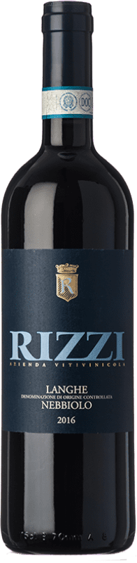 19,95 € Free Shipping | Red Wine Nani Rizzi D.O.C. Langhe Piemonte Italy Nebbiolo 75 cl