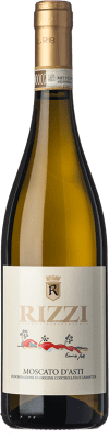 15,95 € Spedizione Gratuita | Vino dolce Nani Rizzi D.O.C.G. Moscato d'Asti Piemonte Italia Moscato Bianco Bottiglia 75 cl