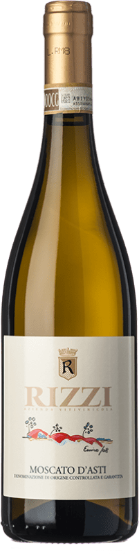 15,95 € Kostenloser Versand | Süßer Wein Nani Rizzi D.O.C.G. Moscato d'Asti Piemont Italien Muscat Bianco Flasche 75 cl
