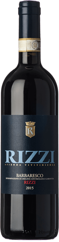 32,95 € Envío gratis | Vino tinto Nani Rizzi D.O.C.G. Barbaresco Piemonte Italia Nebbiolo Botella 75 cl