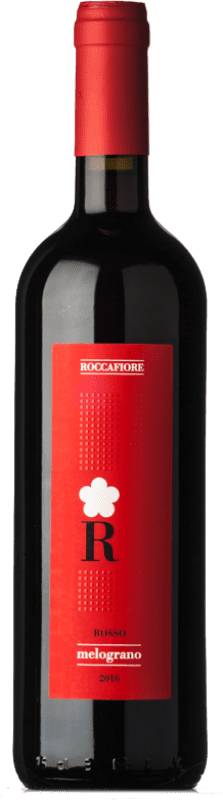 10,95 € 免费送货 | 红酒 Roccafiore Rosso Melograno I.G.T. Umbria 翁布里亚 意大利 Sangiovese 瓶子 75 cl