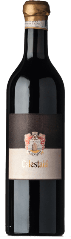 45,95 € Spedizione Gratuita | Vino rosso Roccapesta Calestaia Riserva D.O.C.G. Morellino di Scansano Toscana Italia Sangiovese Bottiglia 75 cl