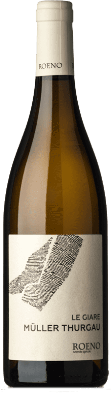 16,95 € Бесплатная доставка | Белое вино Roeno Le Giare D.O.C. Trentino Трентино-Альто-Адидже Италия Müller-Thurgau бутылка 75 cl