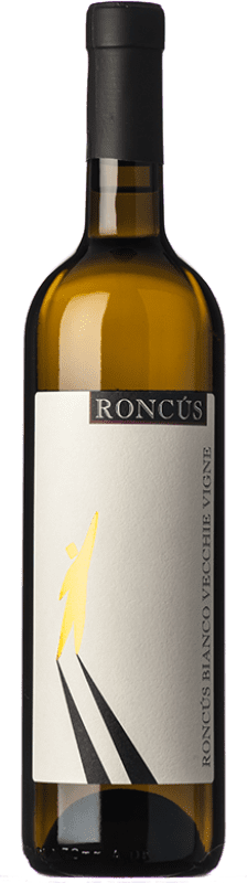 37,95 € 免费送货 | 白酒 Roncús Vecchie Vigne Bianco D.O.C. Collio Goriziano-Collio 弗留利 - 威尼斯朱利亚 意大利 Malvasía, Ribolla Gialla, Friulano 瓶子 75 cl