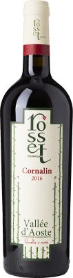 25,95 € Envio grátis | Vinho Tinto Rosset D.O.C. Valle d'Aosta Valle d'Aosta Itália Cornalin 75 cl