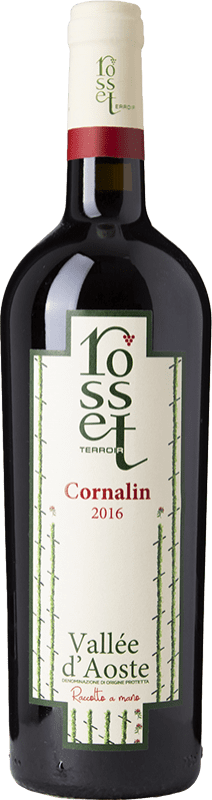 31,95 € Бесплатная доставка | Красное вино Rosset D.O.C. Valle d'Aosta Валле д'Аоста Италия Cornalin бутылка 75 cl