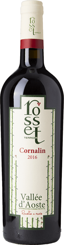 25,95 € Free Shipping | Red wine Rosset D.O.C. Valle d'Aosta Valle d'Aosta Italy Cornalin Bottle 75 cl