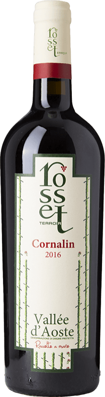 25,95 € Envio grátis | Vinho Tinto Rosset D.O.C. Valle d'Aosta Valle d'Aosta Itália Cornalin 75 cl
