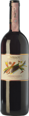 63,95 € Envío gratis | Vino tinto Rovellotti Costa del Salmino Reserva D.O.C.G. Ghemme Piemonte Italia Nebbiolo, Vespolina Botella 75 cl