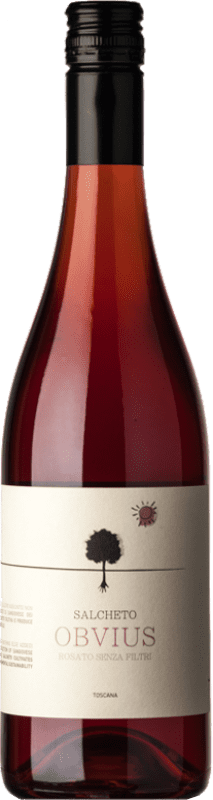 13,95 € Бесплатная доставка | Розовое вино Salcheto Rosato Obvius I.G.T. Toscana Тоскана Италия Merlot, Sangiovese, Canaiolo, Mammolo бутылка 75 cl