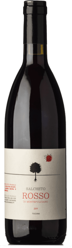 12,95 € Envoi gratuit | Vin rouge Salcheto D.O.C. Rosso di Montepulciano Toscane Italie Merlot, Canaiolo, Prugnolo Gentile Bouteille 75 cl