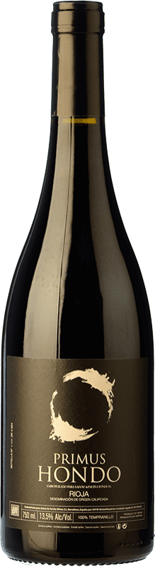 14,95 € Kostenloser Versand | Rotwein Salvat & Peciña Primus Hondo Alterung D.O.Ca. Rioja La Rioja Spanien Tempranillo Flasche 75 cl