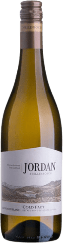 12,95 € Envio grátis | Vinho branco Jordan The Cold Fact I.G. Stellenbosch Coastal Region África do Sul Sauvignon Branca Garrafa 75 cl