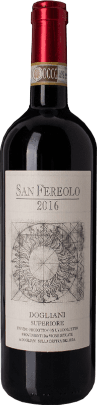15,95 € Spedizione Gratuita | Vino rosso San Fereolo D.O.C. Dogliani Canavese Piemonte Italia Dolcetto Bottiglia 75 cl