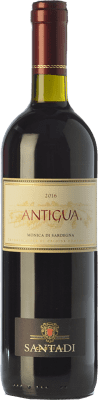 12,95 € Kostenloser Versand | Rotwein Santadi Antigua D.O.C. Monica di Sardegna Sardegna Italien Monica Flasche 75 cl