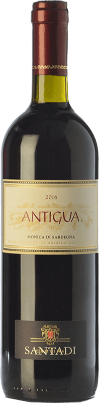 9,95 € Бесплатная доставка | Красное вино Santadi Antigua D.O.C. Monica di Sardegna Sardegna Италия Monica бутылка 75 cl