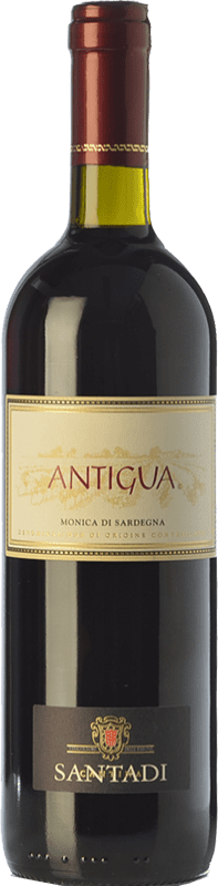 16,95 € Free Shipping | Red wine Santadi Antigua D.O.C. Monica di Sardegna Sardegna Italy Monica Bottle 75 cl