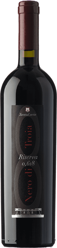 44,95 € 送料無料 | 赤ワイン Saint Lucia 0.618 レセルバ D.O.C. Castel del Monte プーリア イタリア Nero di Troia 75 cl