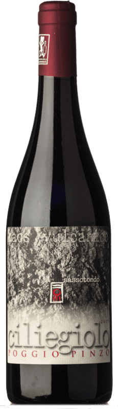 35,95 € Envío gratis | Vino tinto Sassotondo Poggio Pinzo D.O.C. Maremma Toscana Toscana Italia Ciliegiolo Botella 75 cl
