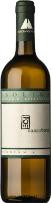 25,95 € Envío gratis | Vino blanco Sassotondo Bianco di Pitigliano Isolina Superiore I.G.T. Toscana Toscana Italia Trebbiano, Sauvignon, Greco Botella 75 cl