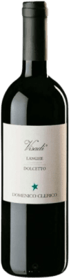 14,95 € Spedizione Gratuita | Vino Rosso Domenico Clerico Visadi D.O.C. Langhe Piemonte Italia Dolcetto 75 cl