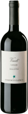 14,95 € Envío gratis | Vino tinto Domenico Clerico Visadi D.O.C. Langhe Piemonte Italia Dolcetto Botella 75 cl