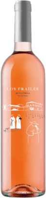 6,95 € 免费送货 | 玫瑰酒 Casa Los Frailes Rosado D.O. Valencia 巴伦西亚社区 西班牙 Monastel de Rioja 瓶子 75 cl