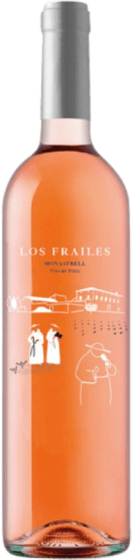 6,95 € 免费送货 | 桃红葡萄酒 Casa Los Frailes D.O. Valencia 巴伦西亚社区 西班牙 Monastel de Rioja Eco — 生态 有机 天然 75 cl