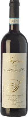 14,95 € Envio grátis | Vinho tinto Seghesio D.O.C.G. Dolcetto d'Alba Piemonte Itália Dolcetto Garrafa 75 cl